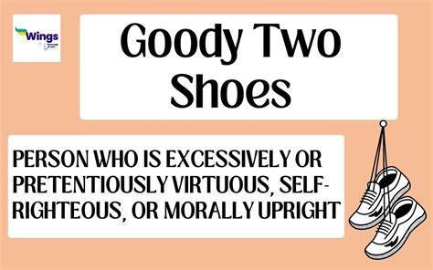 goody two shoe definition